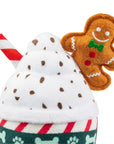 Starbarks Ginger Bark Latte Christmas Dog Toy - Chatsworth Boutique