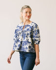 Mira Blouse Tropical Toile
