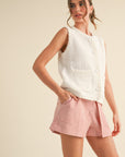 Susan Stripe Shorts - Chatsworth Boutique