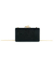 Velvet Bamboo Handle Clutch - Chatsworth Boutique