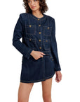 Washed Denim Jacket - Chatsworth Boutique