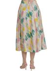 Watercolor Pleated Skirt - Chatsworth Boutique