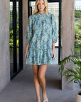 Blue/green Floral Dress