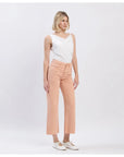 Wide Leg Crop Soft Sand - Chatsworth Boutique