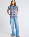 Marnie Blouse Ivy Plaid