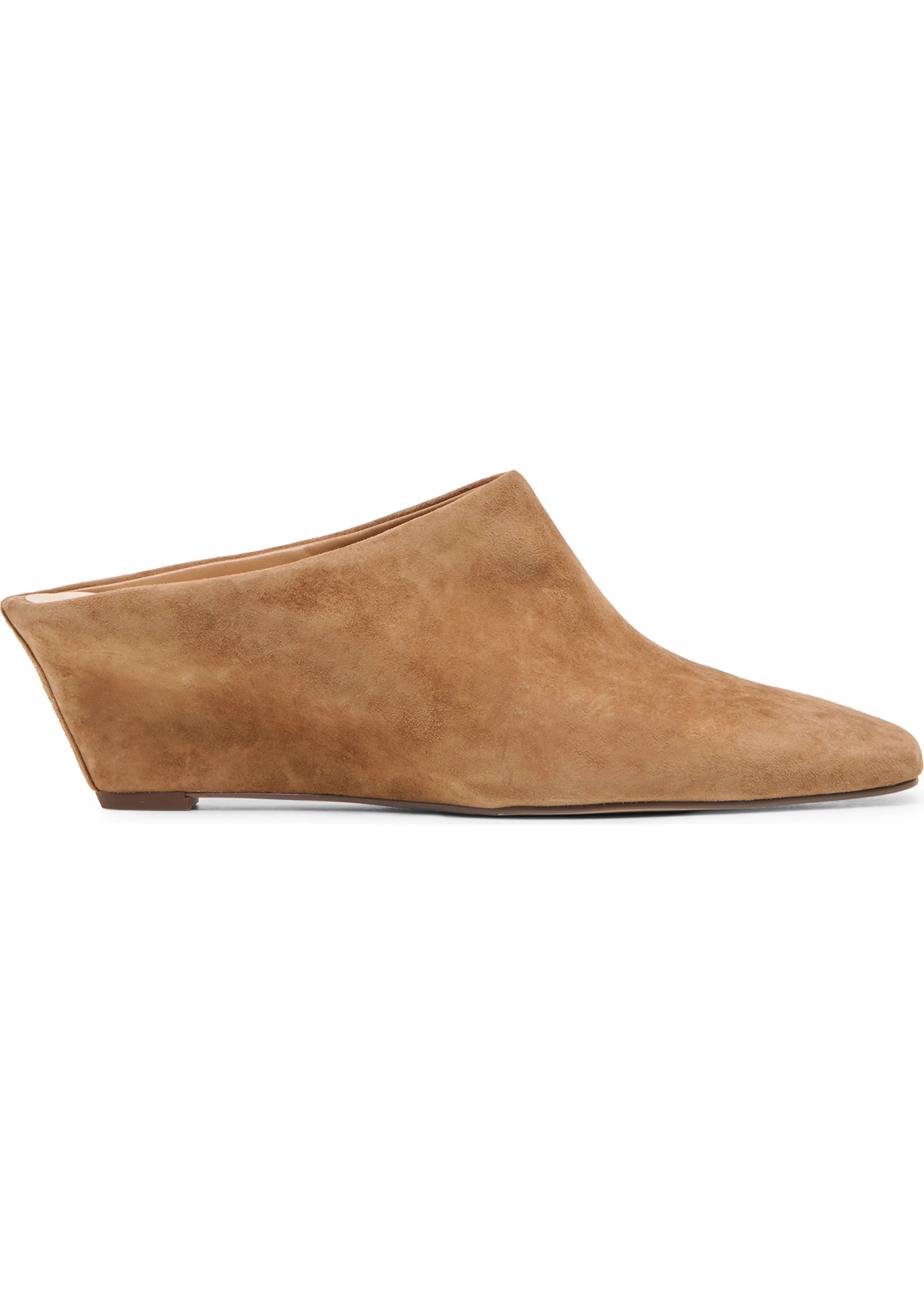Hilah Wedge, Cognac Suede - Dolce Vita