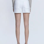 Mom Shorts White - VERVET by FLYING MONKEY