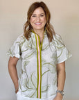 Leaf Flutter Blouse