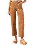 Corduroy Wide Leg Crop