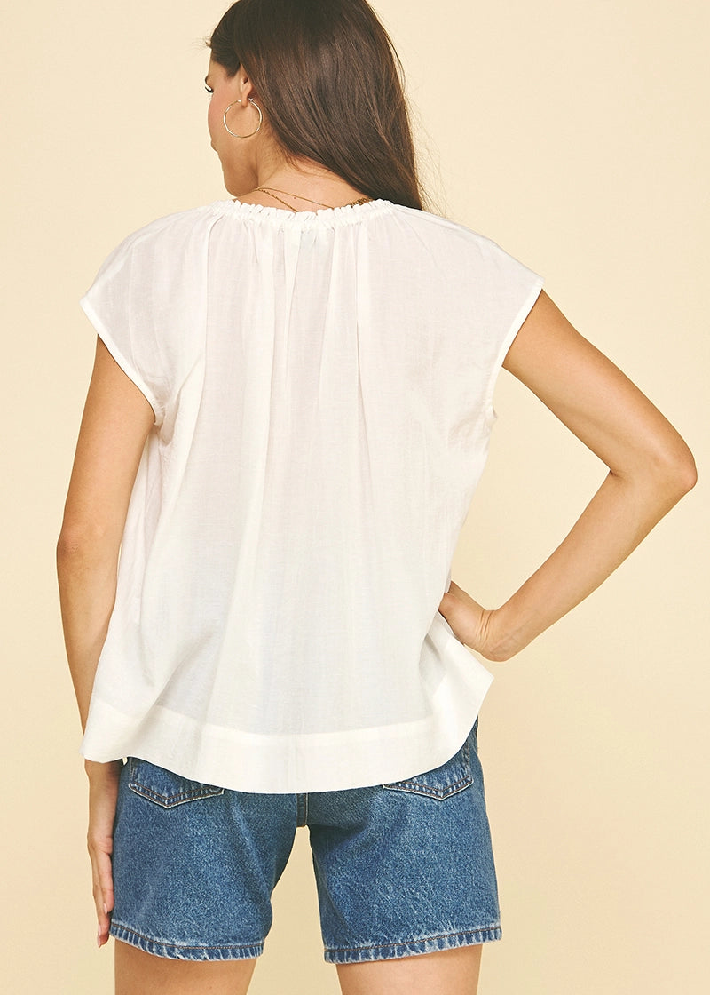 Classic White Blouse