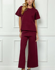 Short Sleeve Sweater Top