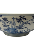 B&W 14" Bowl 3 Friends