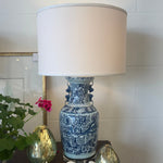 18" Dog Ear Vase Lamps (Phoenix) - Chatsworth Boutique
