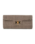 Bamboo Buckle Clutch