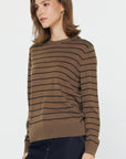 Brown Stripe Sweater