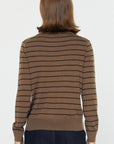 Brown Stripe Sweater