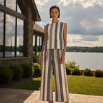 Textured Sleeveless Top, Detail - Azura