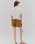 Side Scrunch Tee