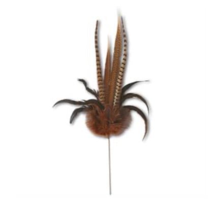 35 In. Pheasant Feather Spray - Chatsworth Boutique