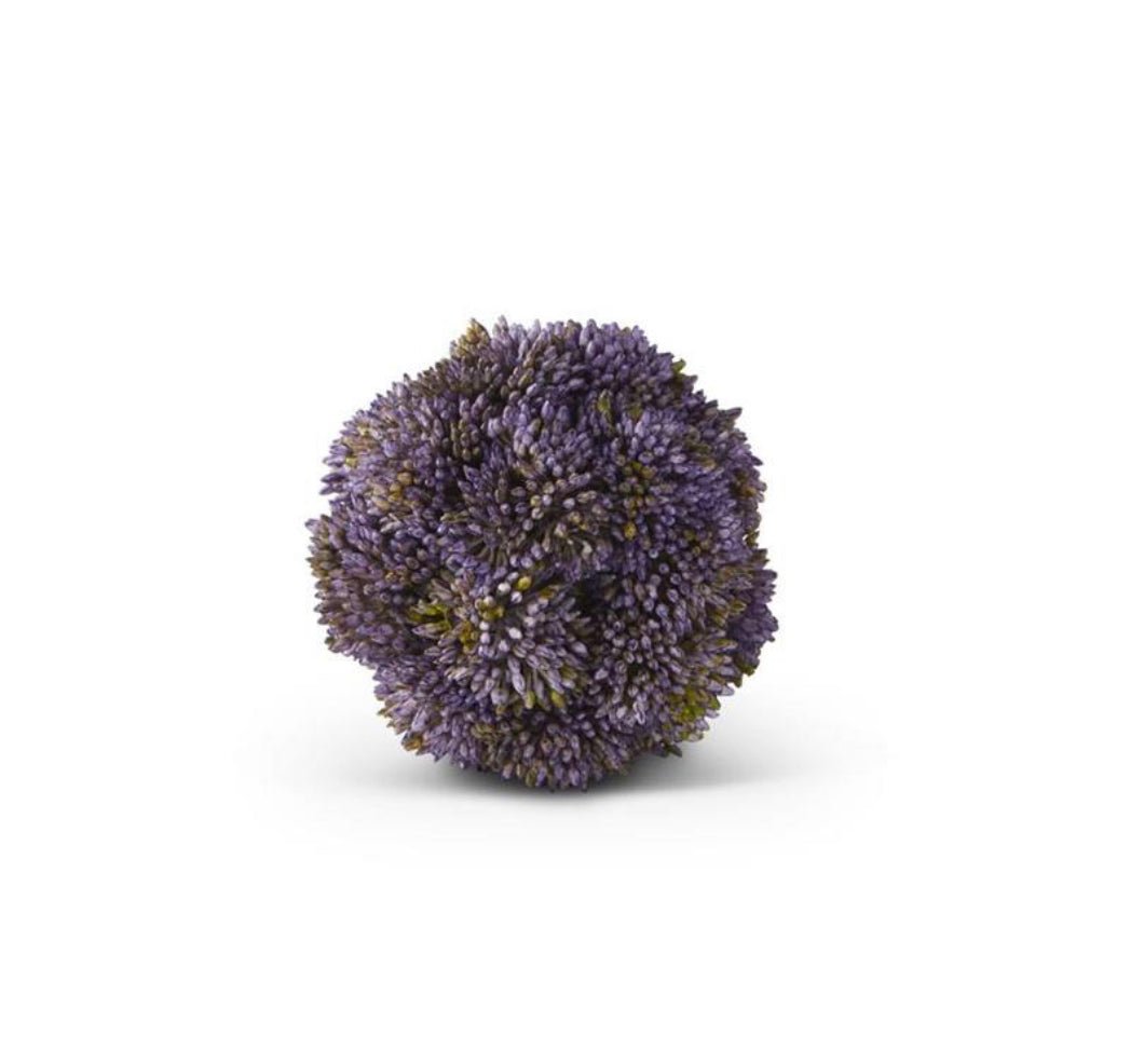 4 Inch Light Purple Sedum Ball - Chatsworth Boutique