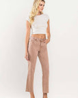 CROP RAW HEM STRAIGHT