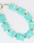 Glow Stone Mint Necklace