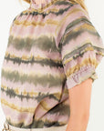Tie Dye Blouse Pink