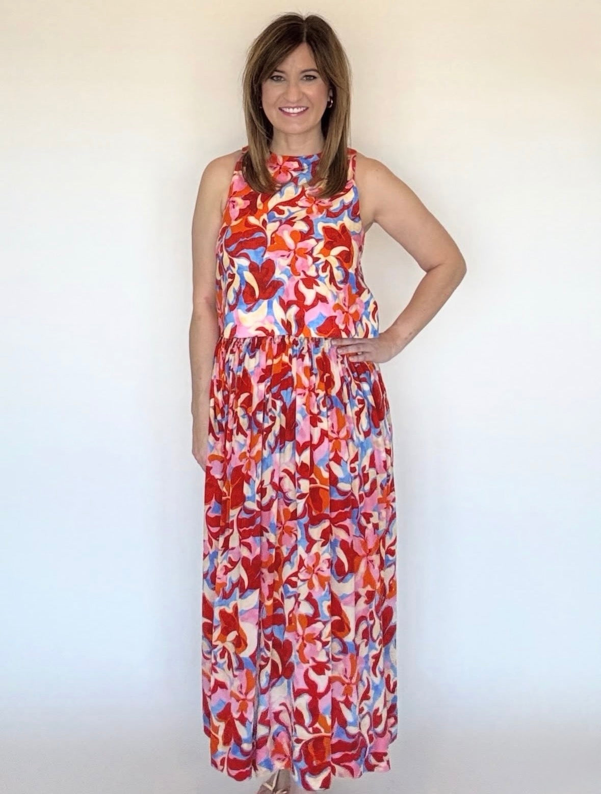 Ireland Blouse Caribbean Bloom