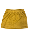 Suede Skort
