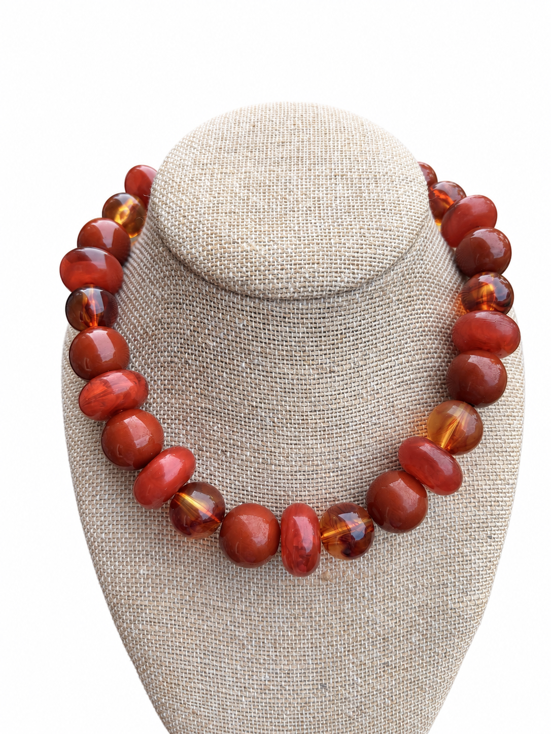 Terracotta Statement Necklace - The Katie Kollective