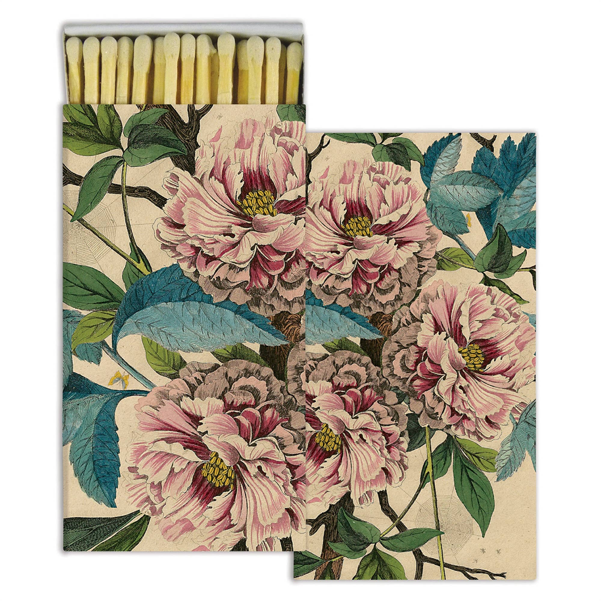 Matches, French Peony, Detail - HomArt