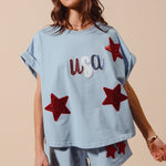 4th of July Sequin Shorts - Chatsworth Boutique