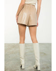 Leather Shorts