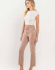 CROP RAW HEM STRAIGHT