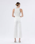 Ankle Hem/Wide Leg Jean