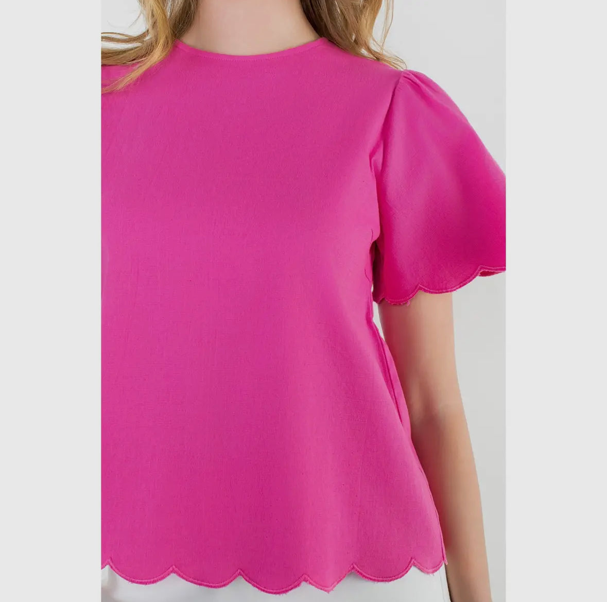 Flutter Sleeve Blouse