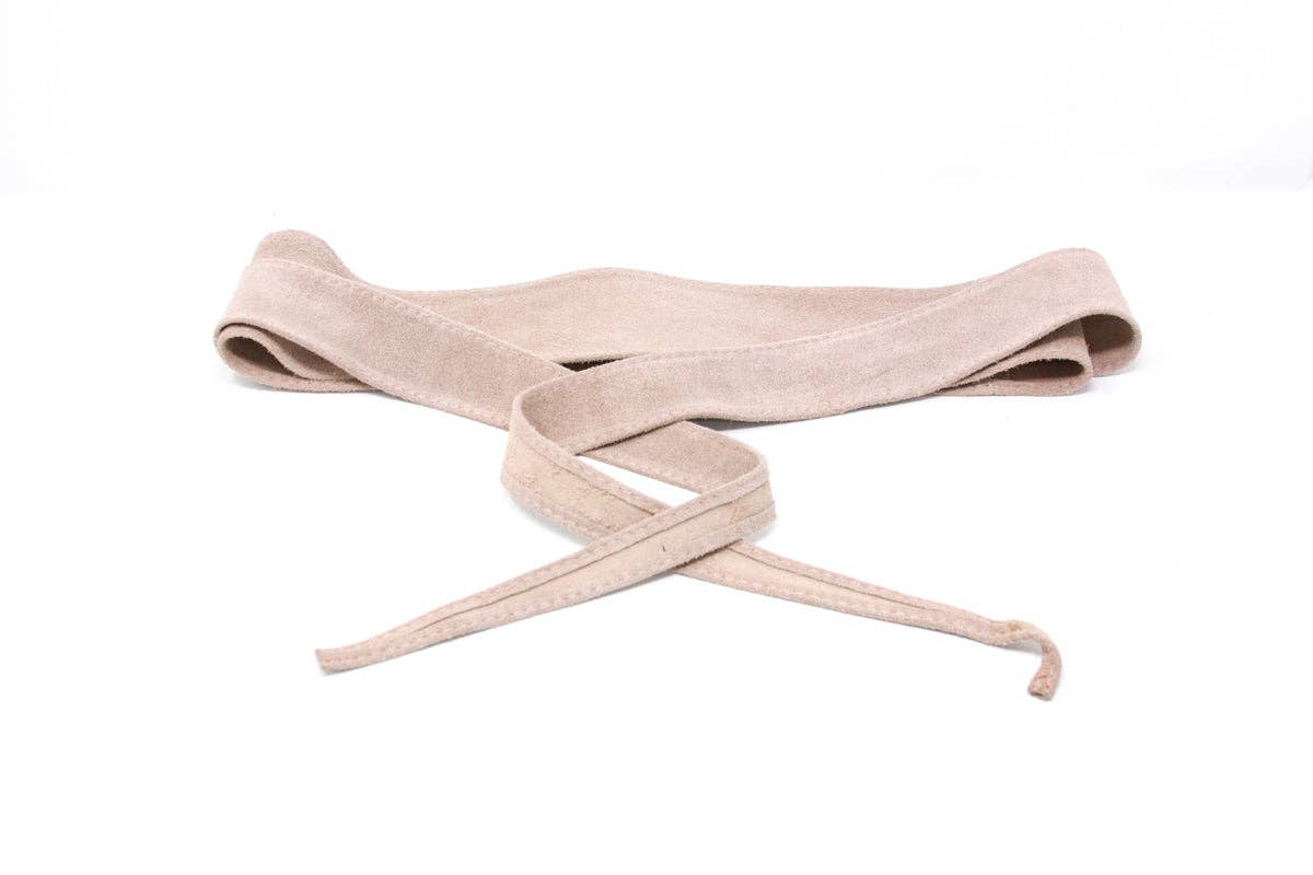 Suede Wrap Belt