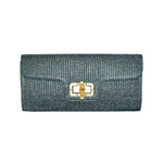 Bamboo Buckle Clutch - BC Bags