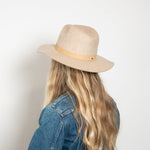 Lux Hat, Tan Marle, Side View - Wyeth