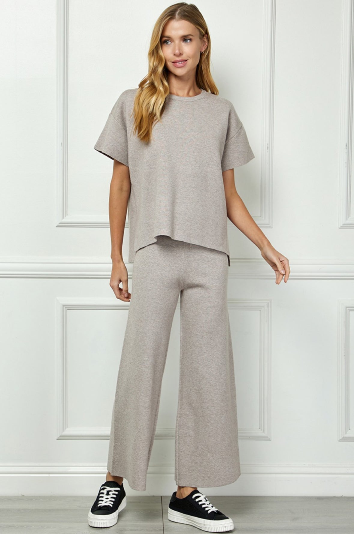 Short Sleeve Sweater Top