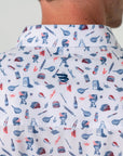 Perf. Button Up - Grillmaster