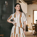 Vintage Stripe Colette Skirt, Styled - Sunshine Tienda