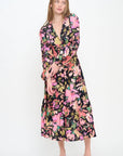 Midnight Garden Maxi Dress