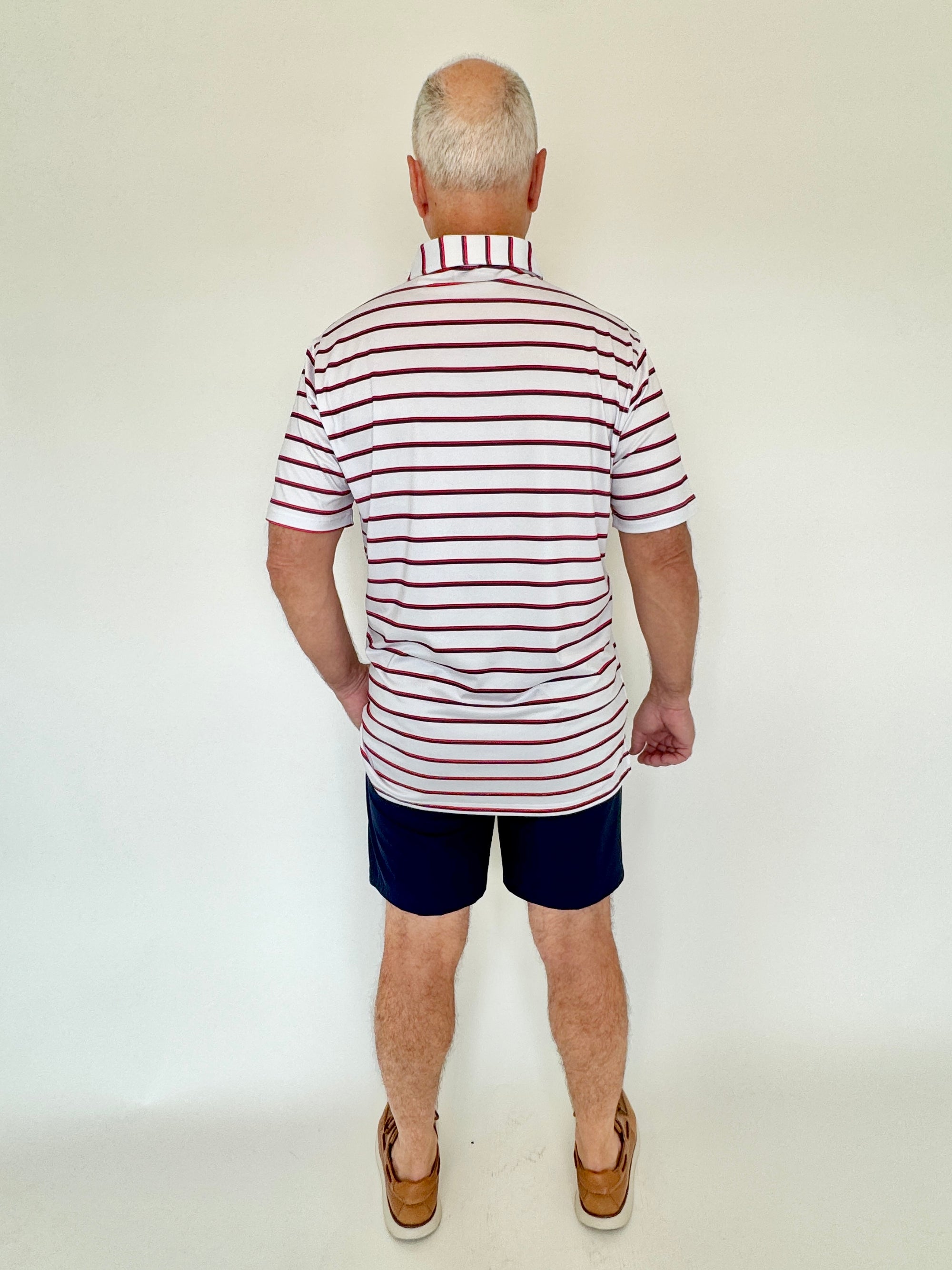Outrigger Polo Imperial Navy/Red