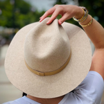 Lux Hat, Tan Marle, Styled - Wyeth