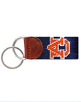 Auburn Embroidered Key Fob - Chatsworth Boutique