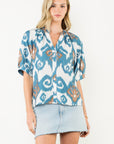 Ikat Blouse