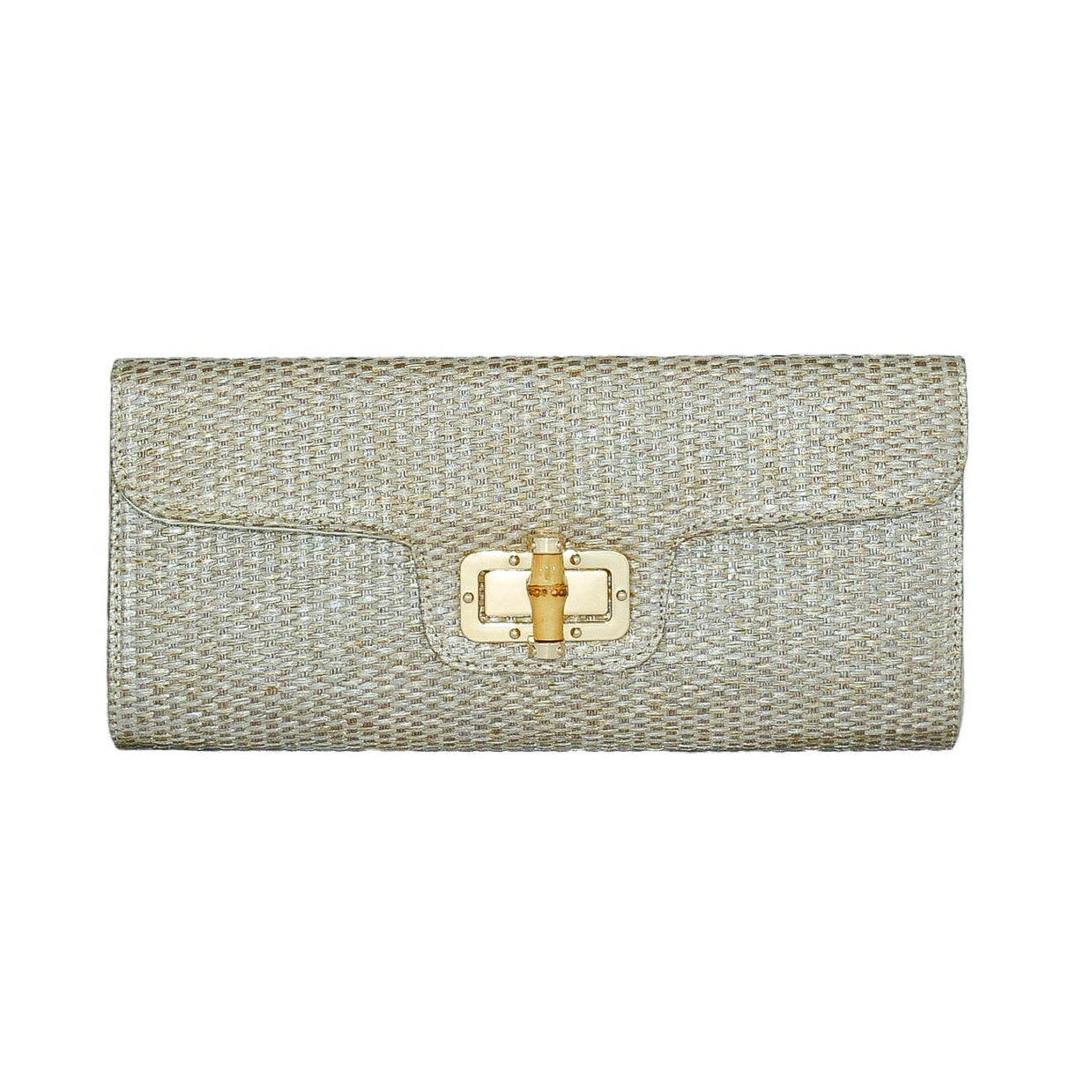 Bamboo Buckle Clutch - BC Bags