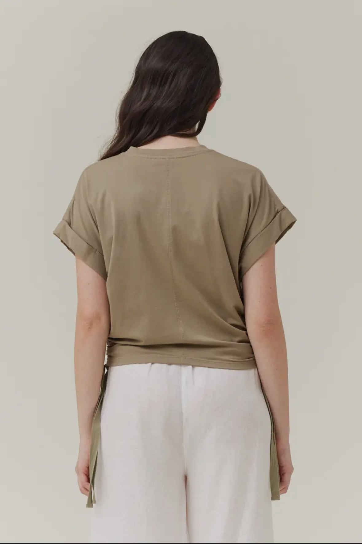 Side Scrunch Tee