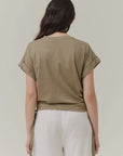 Side Scrunch Tee